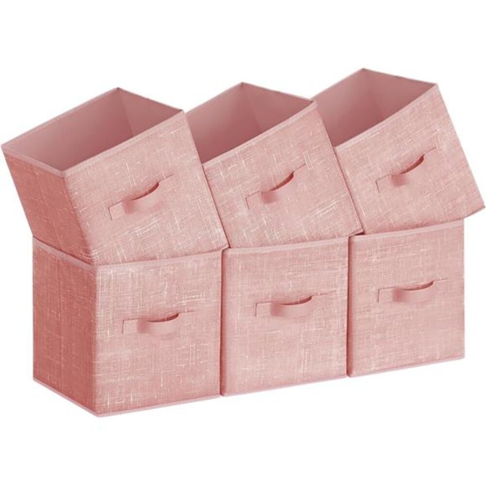New Storage Cubes, 11-Inch Non-Woven Fabric Bins with Double Handles